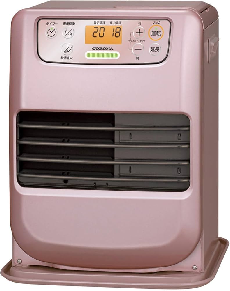 Amazon.co.jp : コロナ miniタイプ 石油ファンヒーター FH-M2523Y-R