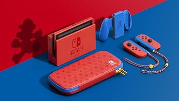 Nintendo Switch (Mario Red & Blue Edition) : Amazon.co.uk: PC