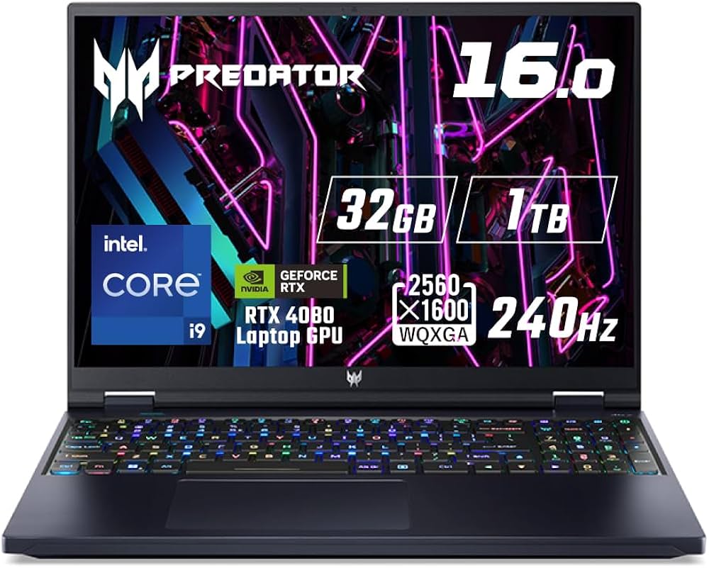 Amazon | Acer Predator ゲーミングノートパソコン Helios16 PH16-71P