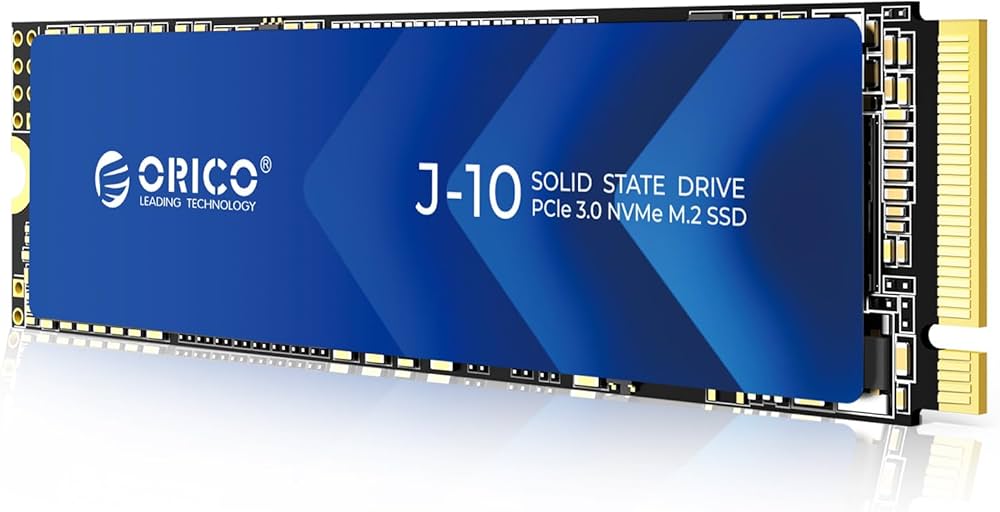 Amazon | ORICO J10 SSD 512GB NVMe1.4 M.2 Type 2280 PCIe Gen3×4