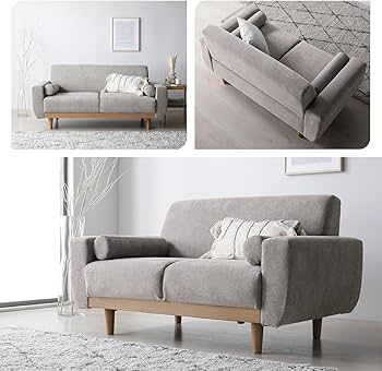 Amazon.co.jp: RASIK ソファー 2点セット 2.5人掛けソファ+オットマン