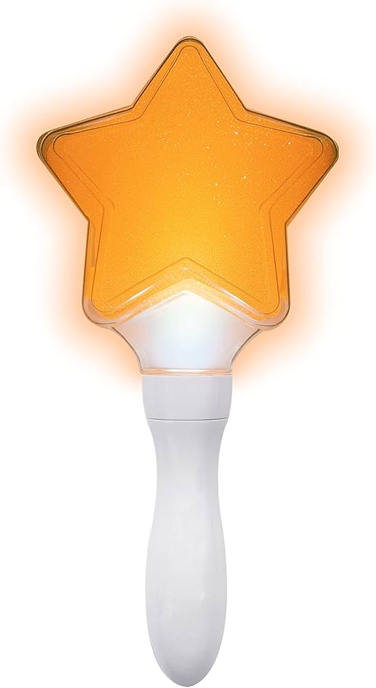 Amazon.co.jp: TOKYO ORORA LED 星 ペンライト オレンジ色 電池式