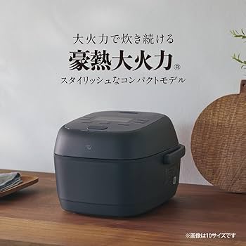 Amazon | 象印マホービン 炊飯器 5.5合 ブラック NW-BA10-BA | 象印