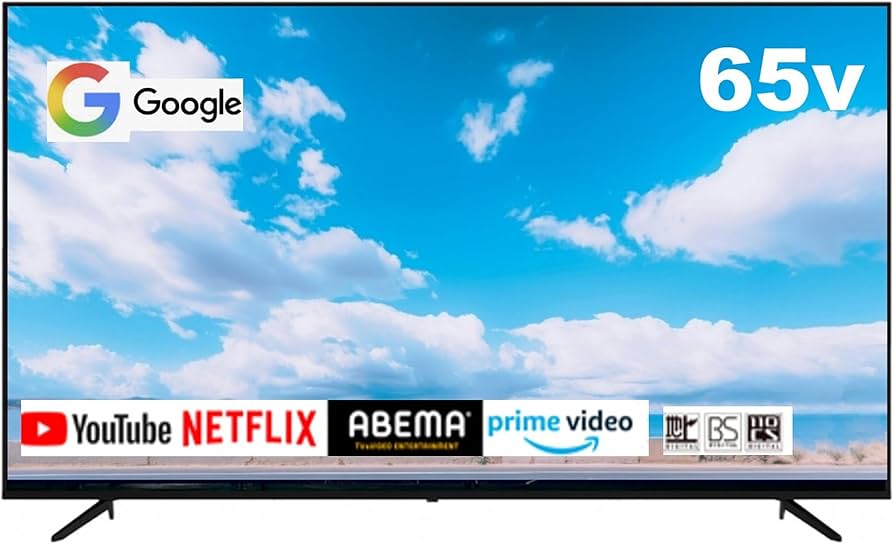 Amazon | アペックス 65型 4K対応Googleテレビ ウルトラHD/ダブル