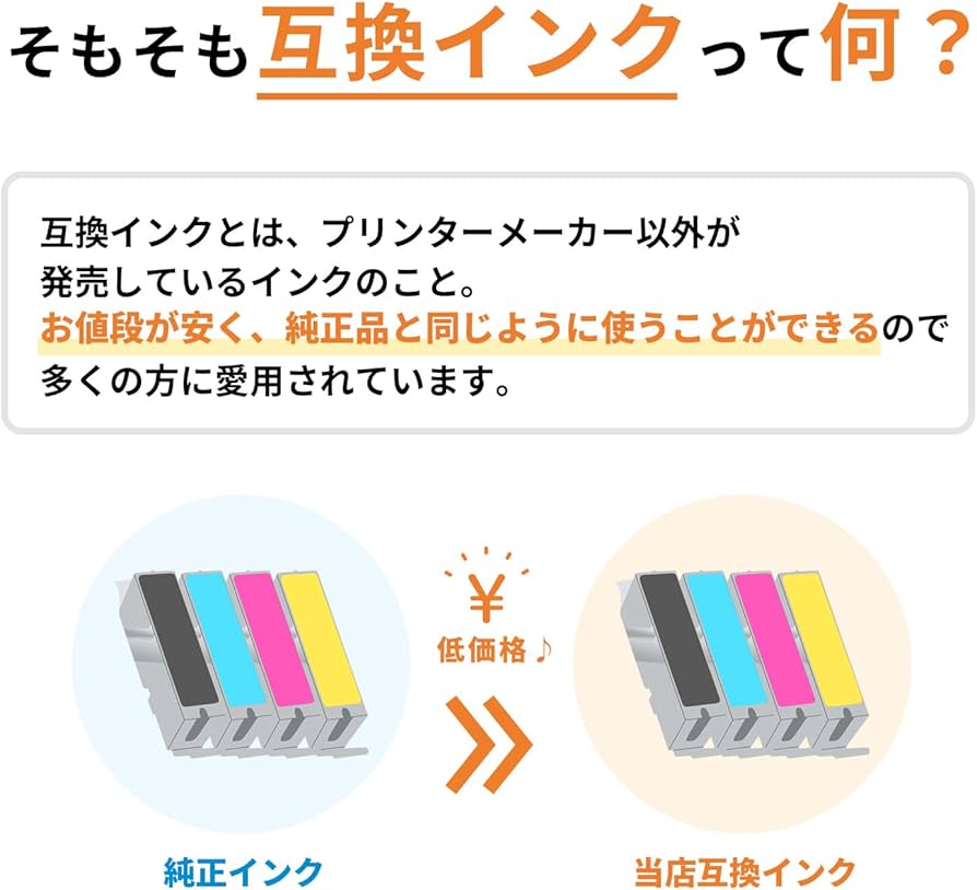 Amazon.co.jp: 【横トナ】エプソン(EPSON)用 IP01B 互換インクパック 4