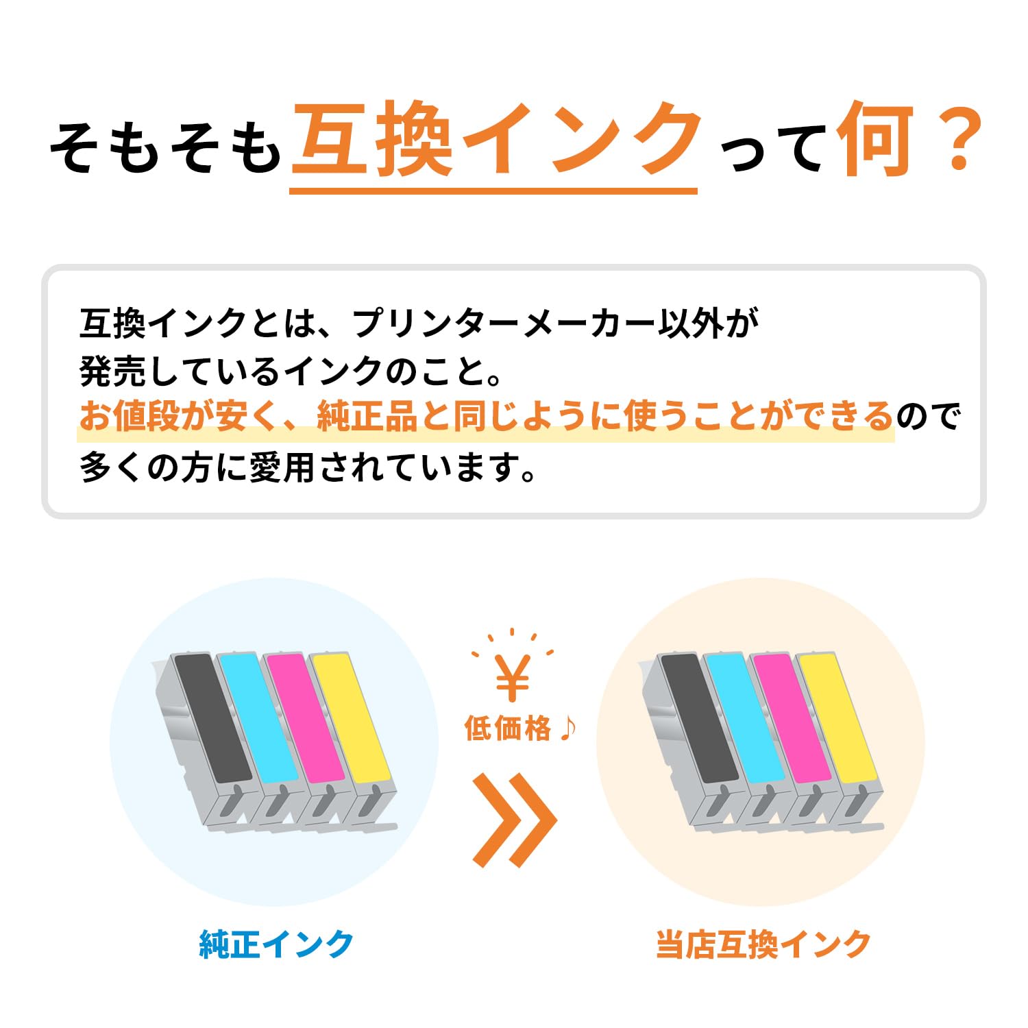 Amazon.co.jp: 【横トナ】エプソン(EPSON)用 IP01B 互換インクパック 4