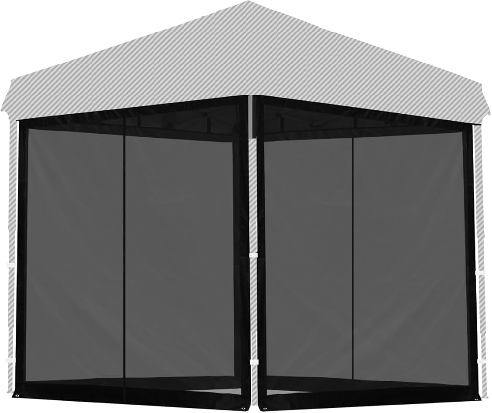 Amazon | 【4枚セット】FIELDOOR タープテント専用サイドシート 2.0