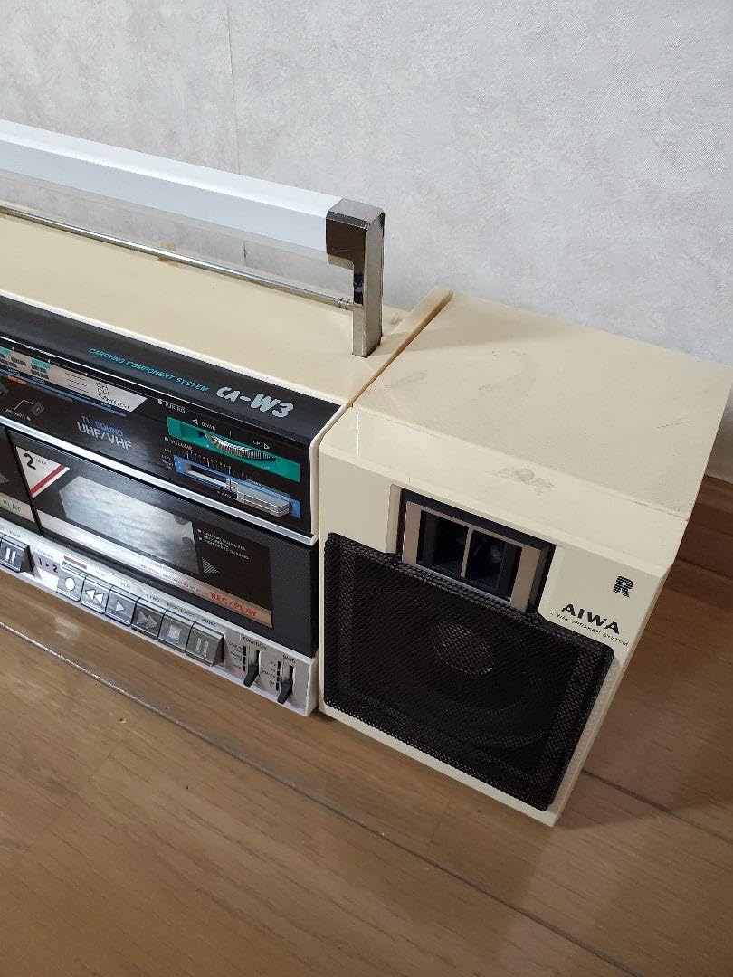 Amazon.co.jp: アイワ CA-W3 ダブルラジカセ カセット レトロ : おもちゃ