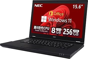 Amazon.co.jp: 【整備済み品】 NEC ノートパソコン 第6世代CPU MS