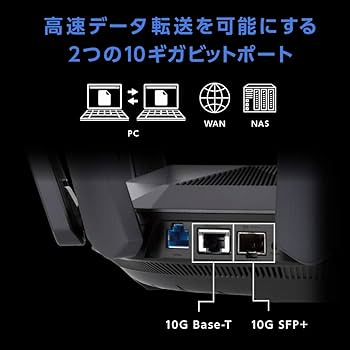 Amazon | ASUSTek WiFi 無線 ルーター WiFi6 4804+1148Mbps デュアル