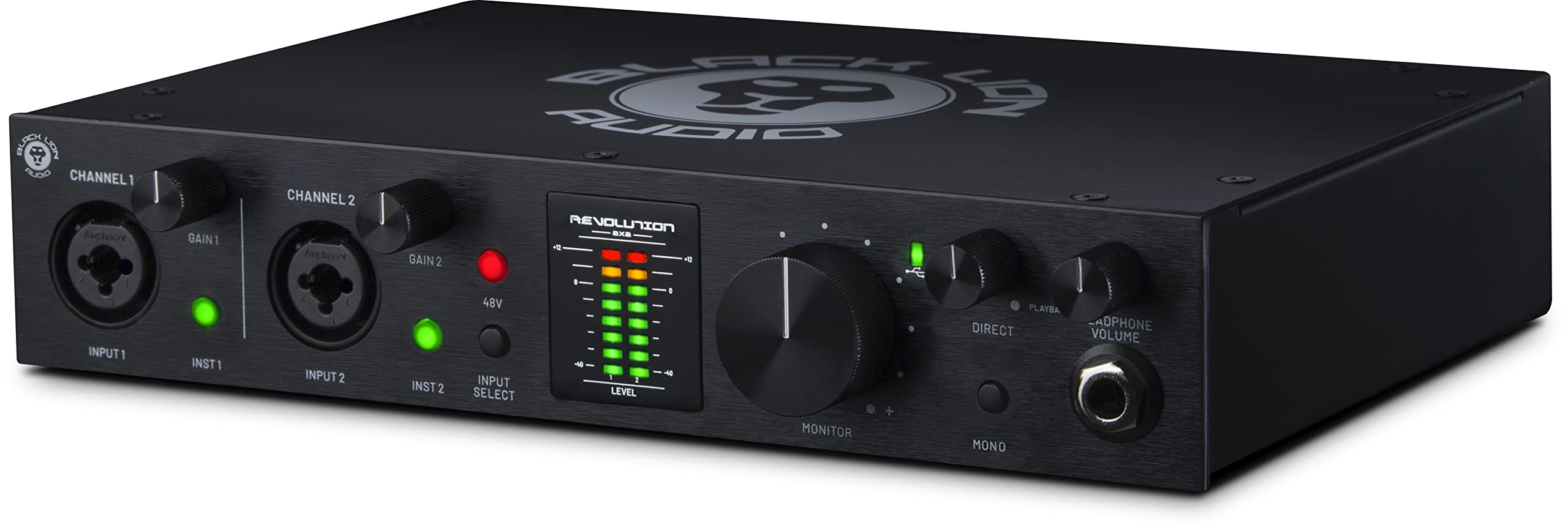 Black Lion Audio Revolution 2x2 USB Audio Interface : Amazon.in