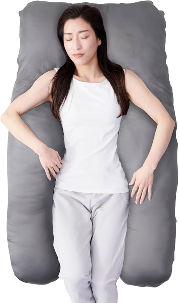 Amazon｜ハグモッチ® 正規品 抱き枕 ふわもち 妊婦 【カバータイプ