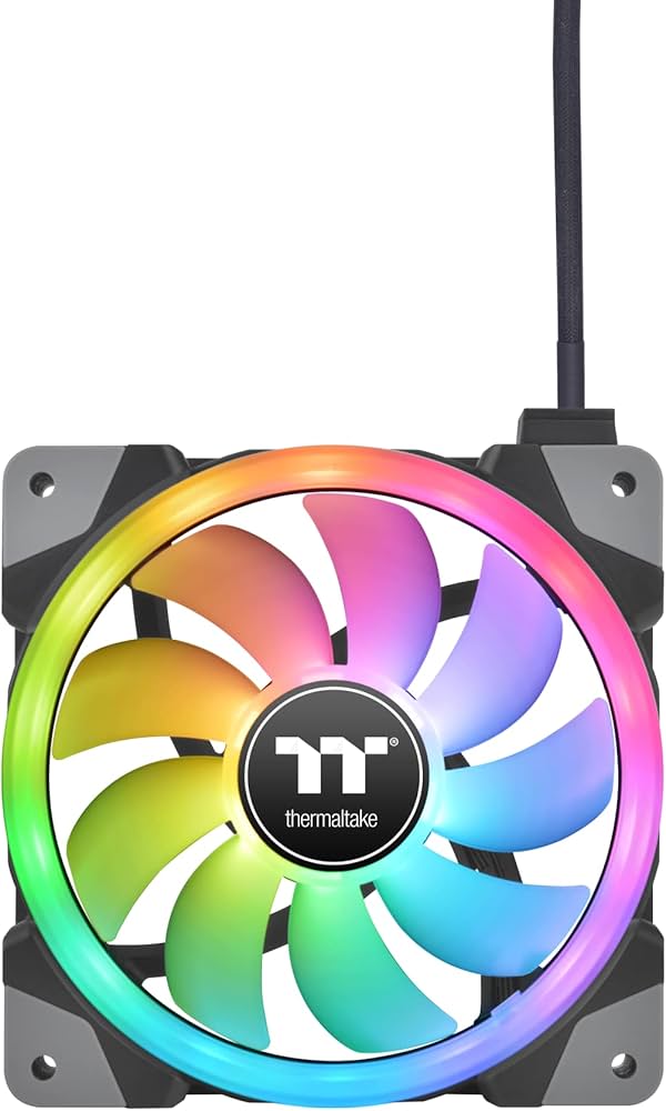 Amazon | Thermaltake SWAFAN EX14 RGB (3-Fan Pack) PCケースファン