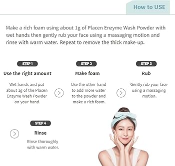 Amazon.com: RENE CELL[Renecell] PLACEN ENZYME SUB-ACID WASH POWDER