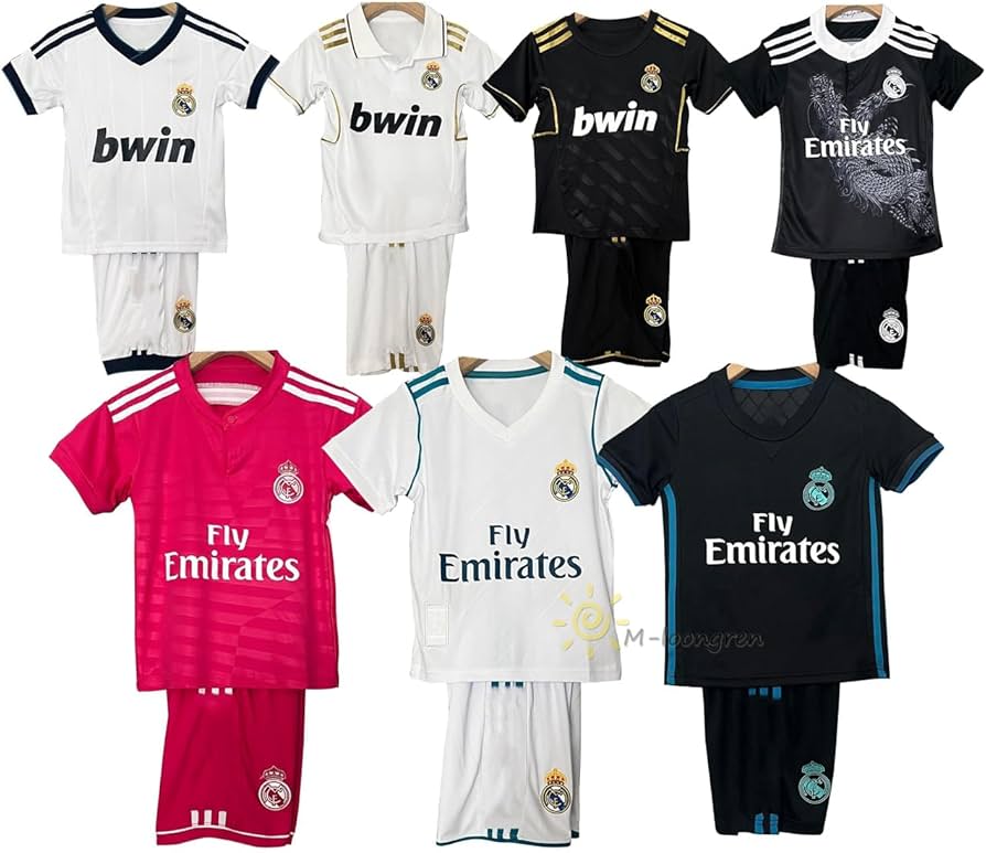 Amazon.co.jp: レアル・マドリード 復古版 サッカースポーツウェア