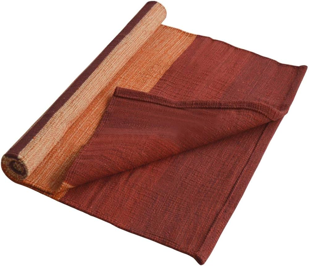 Amazon | ハガーマガー（HUGGER MUGGER） コットンヨガラグ レッド