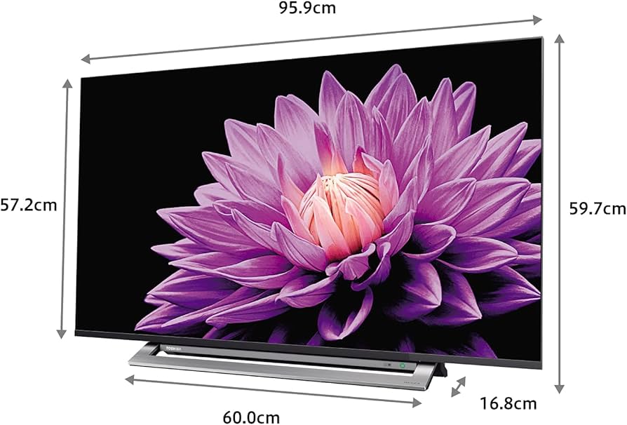 Amazon | REGZA 43V型 液晶テレビ レグザ 43M540X 4Kチューナー内蔵 外
