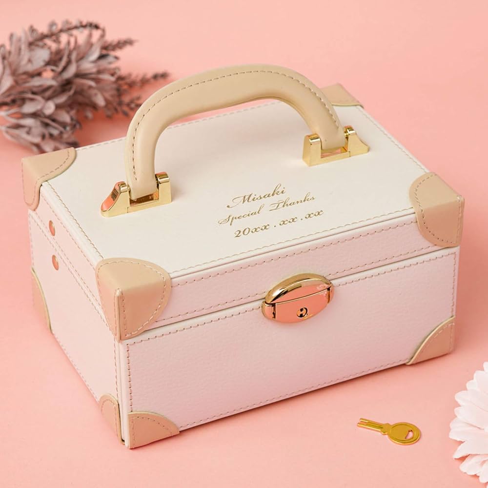 Amazon｜きざむ 名入れ ジュエリーBOX 引き出し付き エレガント