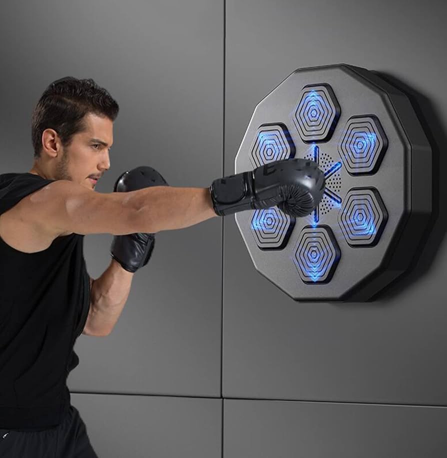ミュージックボクシングマシンBluetoot接続壁掛け型パンチング大人