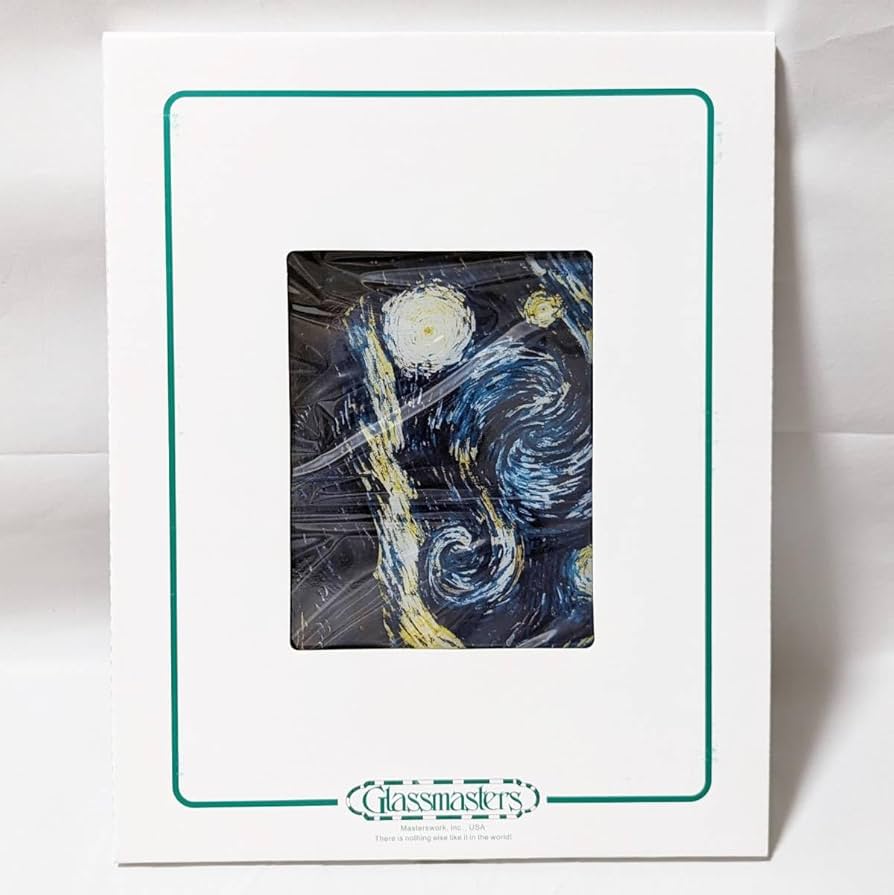 Amazon.co.jp: ゴッホ 星月夜 ステンドグラス グラスマスターズ社