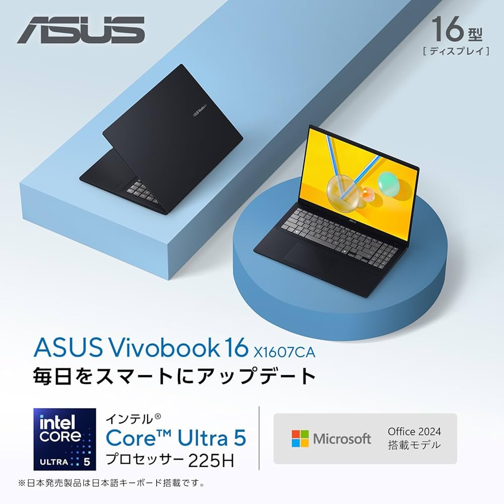Amazon.co.jp: ASUS ノートパソコン Vivobook 16 X1607CA 16インチ