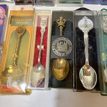 Amazon.co.jp: 30本セットスーベニアスプーン 世界のスプーン 海外製