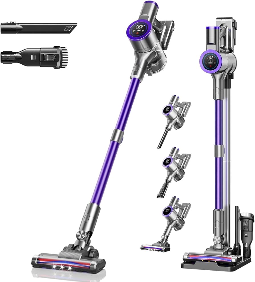 Amazon | 掃除機 コードレス【2026衝撃的デビュー！真120Kpa超強力吸引