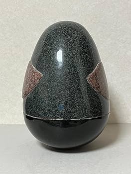 Amazon.co.jp: 5石種 組石黄色の卵型ふくろう 高さ30cm C : ホーム