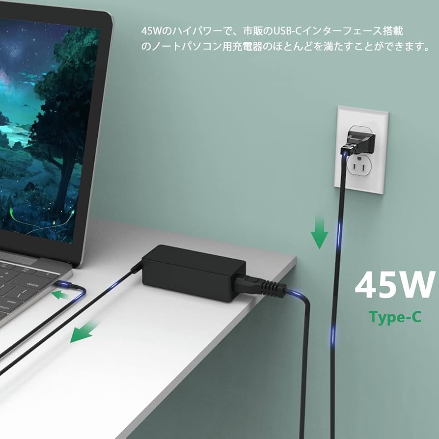 Amazon.co.jp: 【45W/PD充電対応】ACアダプター Lenovo/レノボType-C