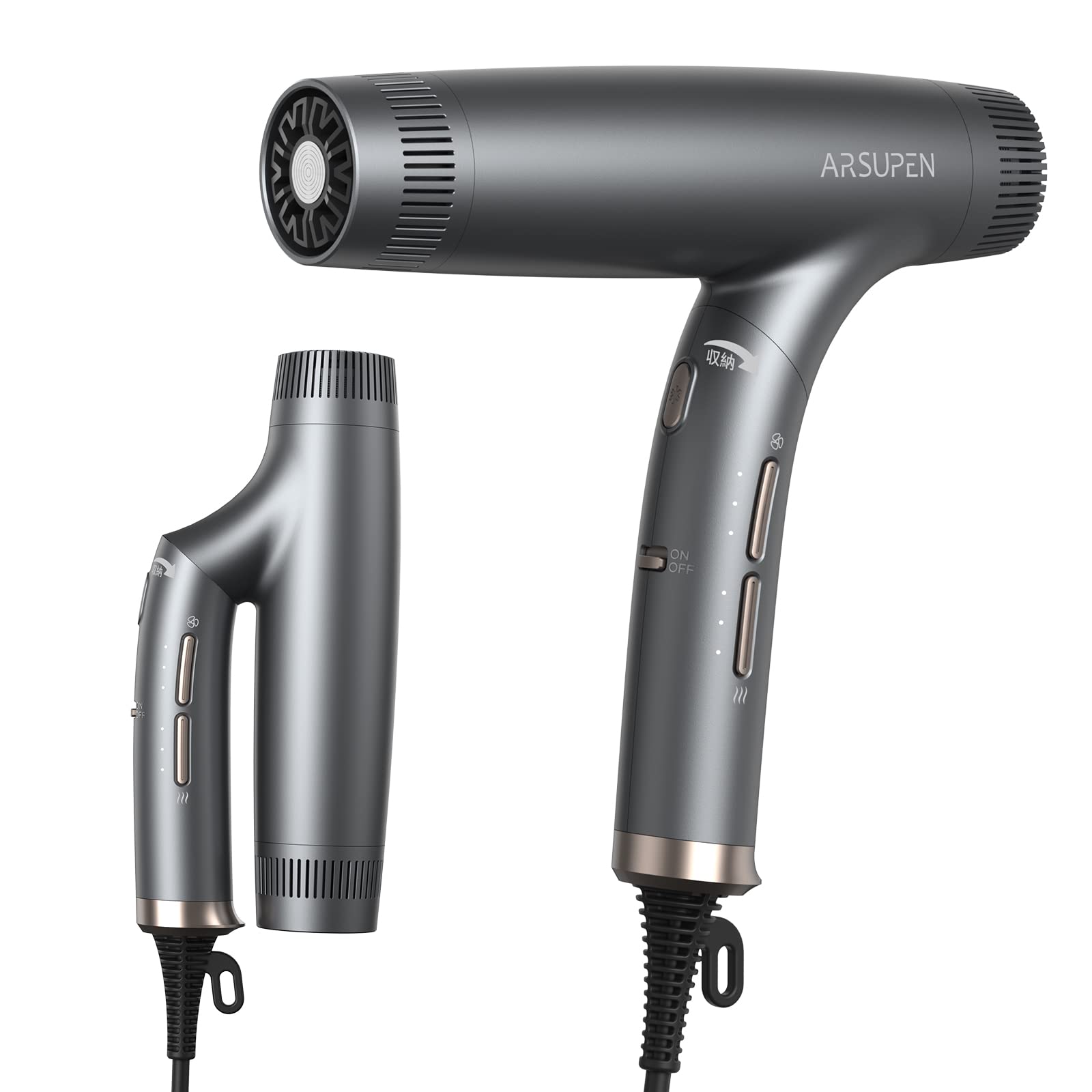 Amazon | Arsupen ドライヤー サロンセンス 速乾 イオンバランス発生器