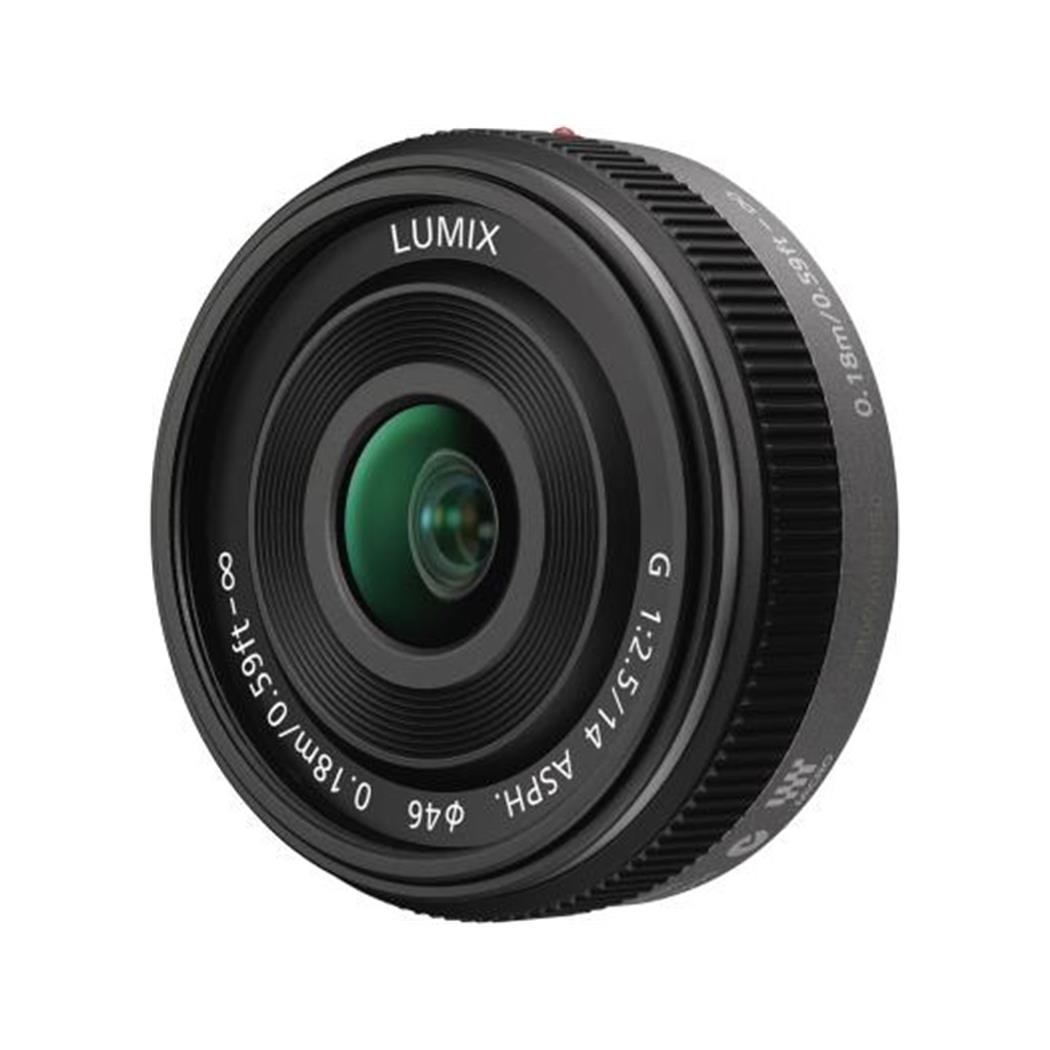 Amazon.com : Panasonic H-H014E Lumix G Pancake Lens (14 mm, F2.5