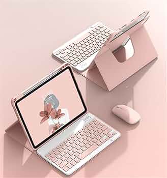 Amazon | GOOVEN マウス付き iPad 10.2用の キーボードケース 第9/8/7