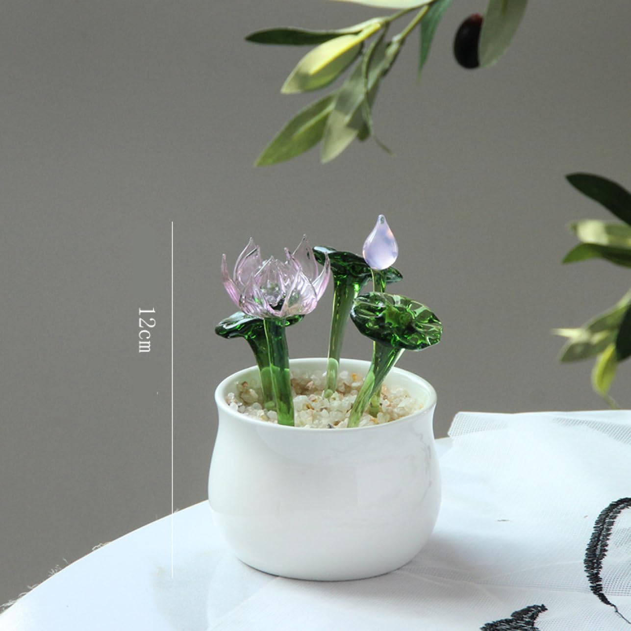 Amazon.co.jp: JAnjiaLxY ガラス製 工芸品 装飾 飾り物 オブジェ 小物