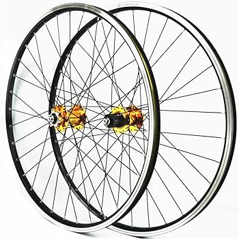 Amazon | 26インチ自転車ホイールセットディスクブレーキVブレーキ