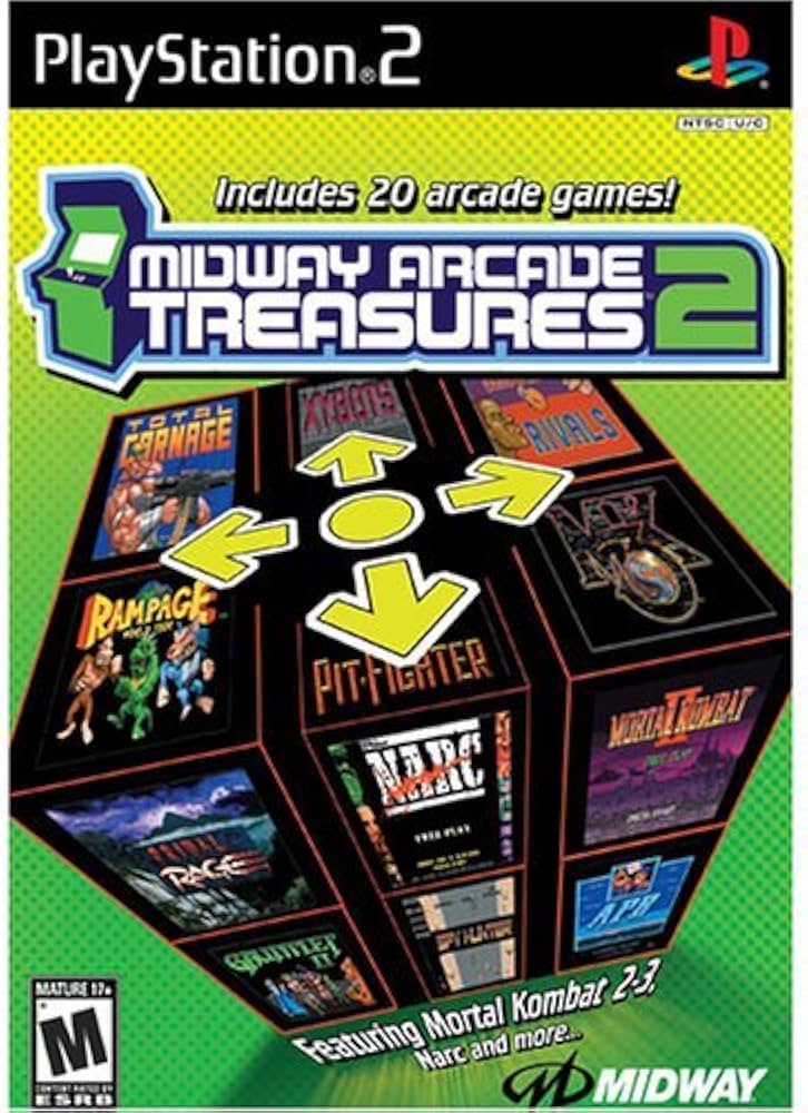 Amazon.com: Midway Arcade Treasures 2 - PlayStation 2 (Renewed