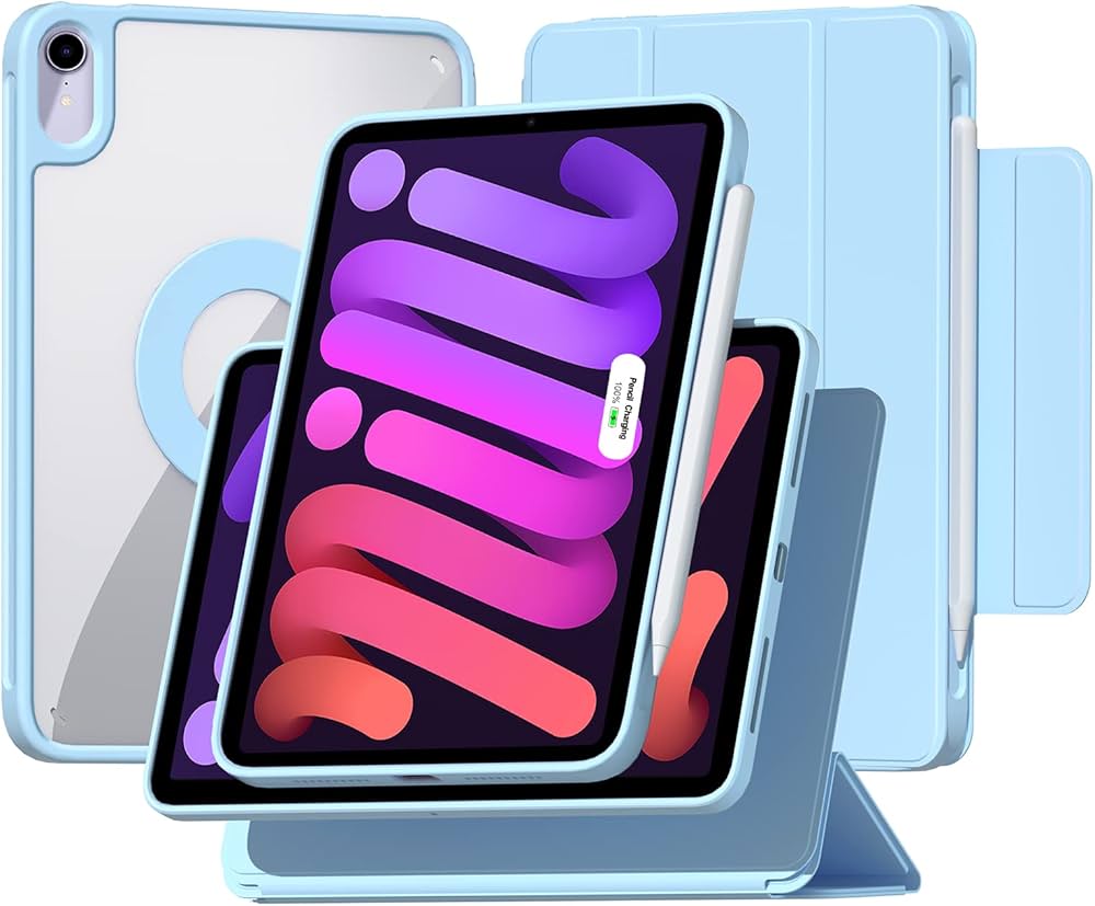 Amazon.com: ZENLU iPad mini 6th 7th Generation Case with Removable