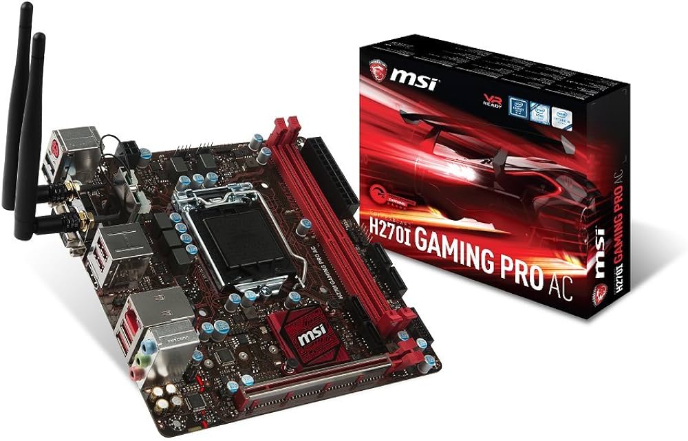 Amazon | MSI H270I GAMING PRO AC ITXゲーミングマザーボード [第7
