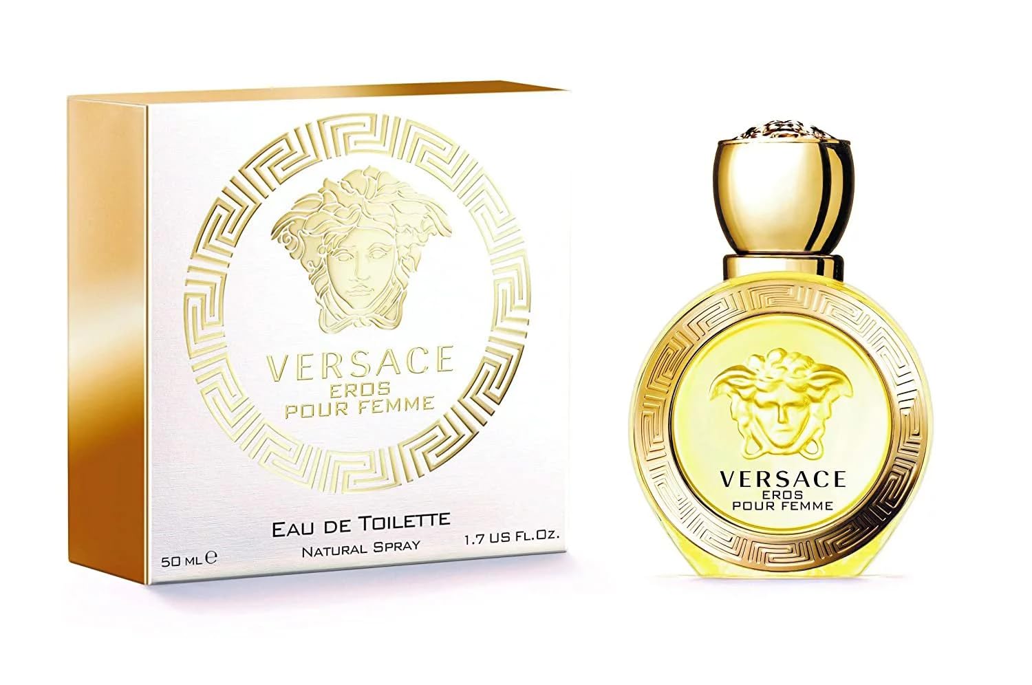 Amazon | ヴェルサーチ エロス ファム EDT 50ml VERSACE EROS FEMME