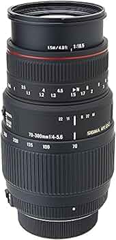Amazon.com : Sigma 70-300mm f/4-5.6 DG APO Macro Motorized