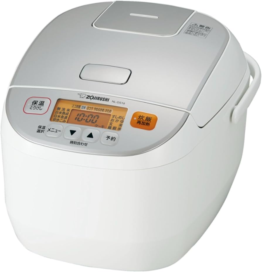 Amazon | 象印マホービン 炊飯器 1升 ホワイト NL-DS18-WA | 象印