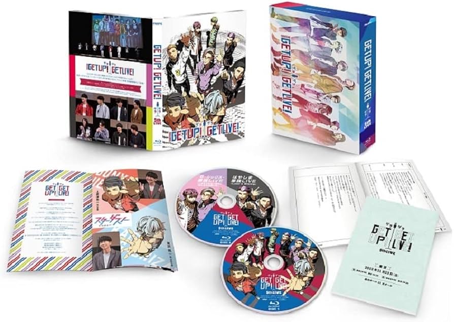 Amazon.co.jp: 【BD】GETUP!GETLIVE! 5th LIVE!!!!! [Blu-ray] : 花江