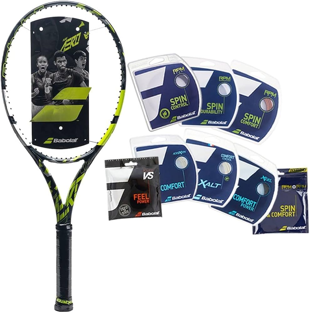 Amazon | Babolat Pure Aero 98 テニスラケット (ストリングと