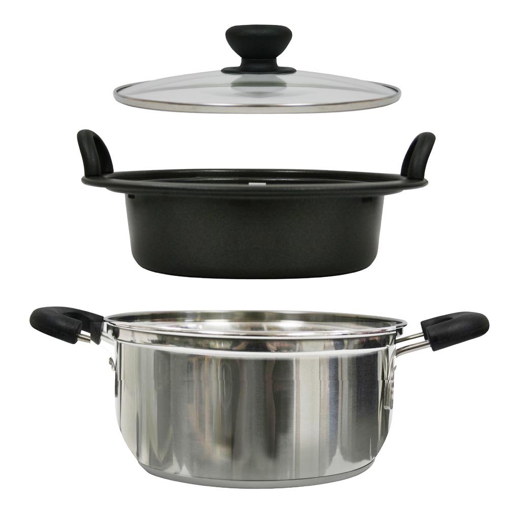 Amazon｜スチームクッカー 「アイ・クック鍋22」｜両手鍋 オンライン通販