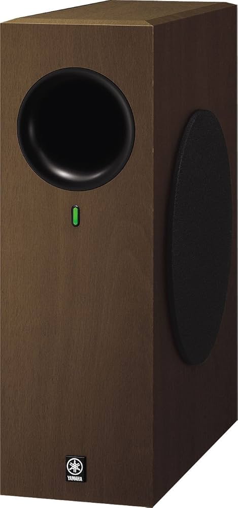 Amazon.co.jp: YAMAHA サブウーファーシステム (ブラウンバーチ) NS