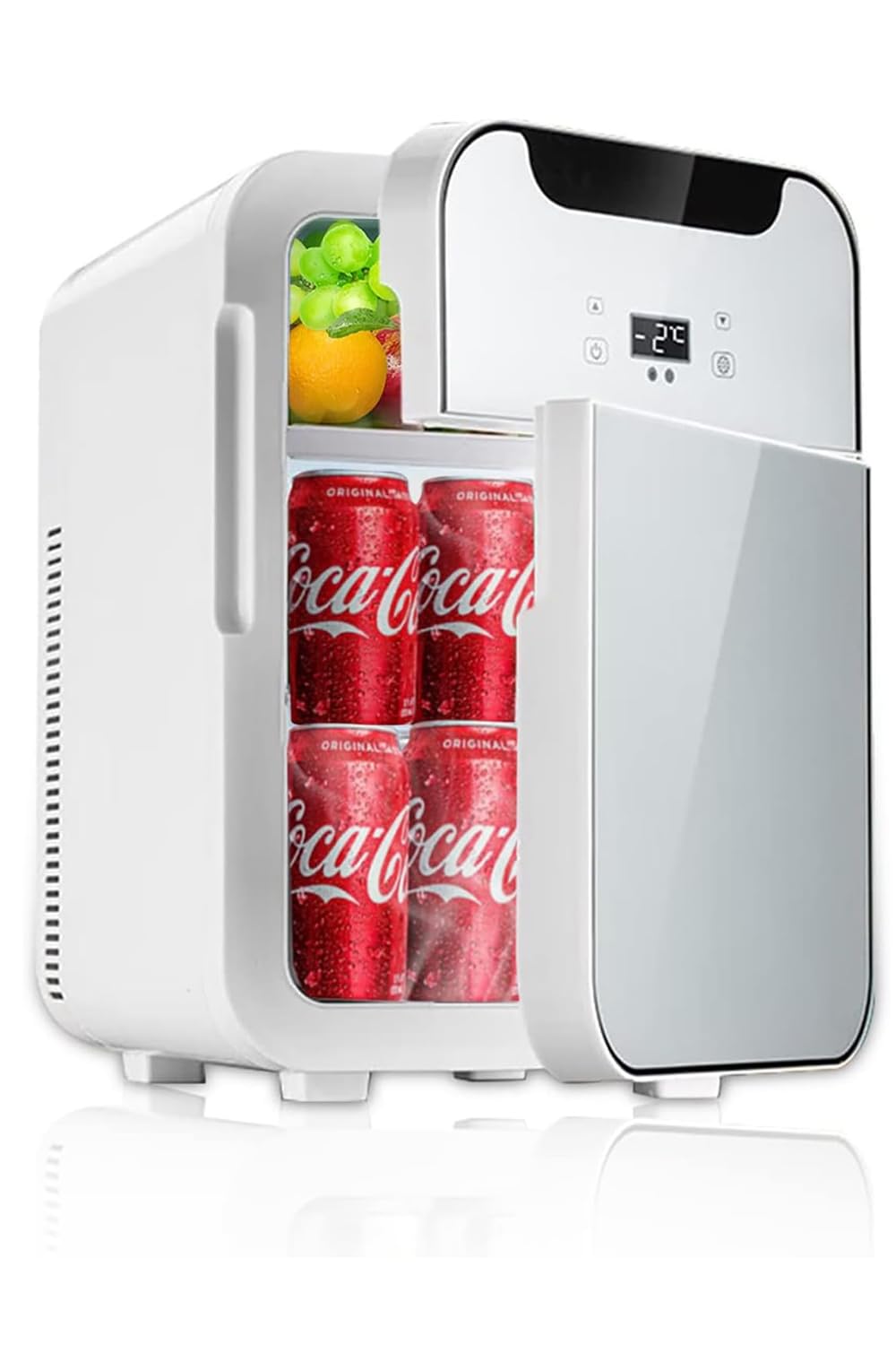 Amazon | 冷蔵庫 小型 20L ミニ冷蔵庫 LCD温度表示 冷温庫 ペルチェ式