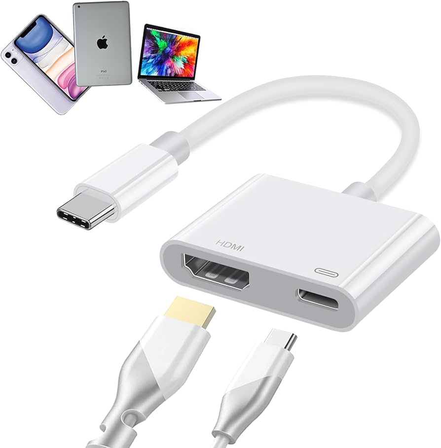 Amazon.co.jp: 【2025新登場】USB C Type C HDMI 変換アダプター 2in1