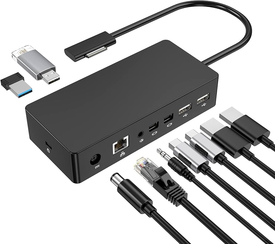 Amazon.co.jp: Surface Dock Surface Pro ドッキングステーション 90W