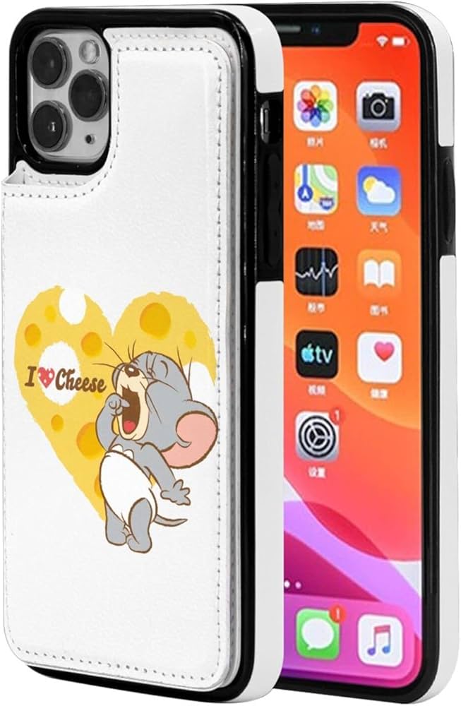 Amazon.co.jp: iphone 11 ケース 手帳型 トムとジェリー タフィー