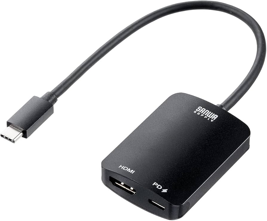 Amazon.co.jp: サンワダイレクト Type-C HDMI 変換アダプタ 4K/60Hz
