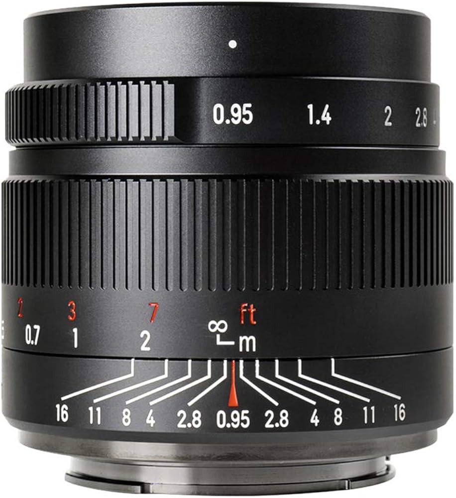 Amazon | 7artisans 35mm F0.95 手動単焦点レンズ 交換レンズ レンズ